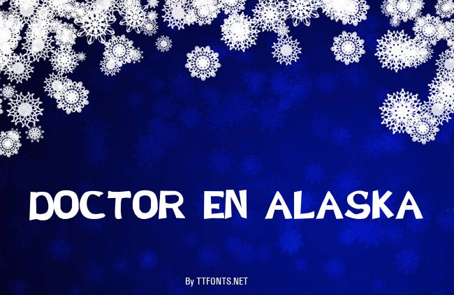 Doctor en Alaska example