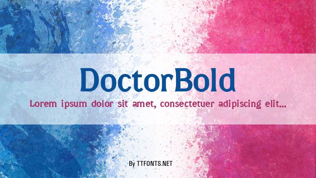DoctorBold example