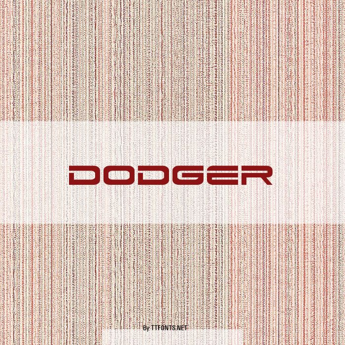 Dodger example