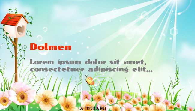 Dolmen example