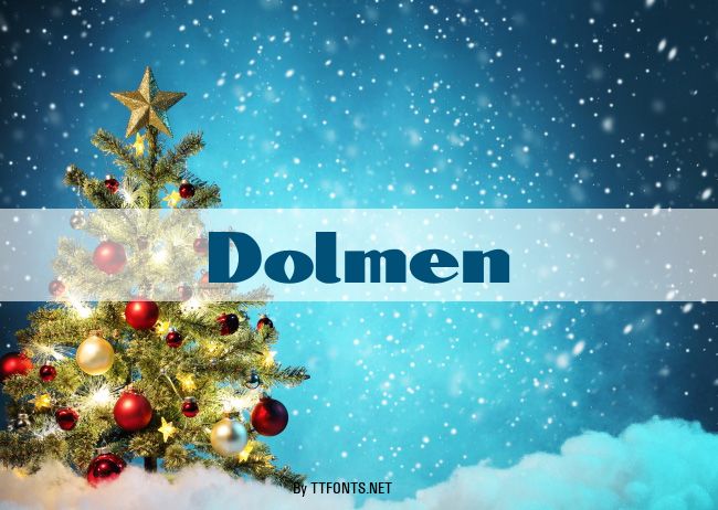 Dolmen example