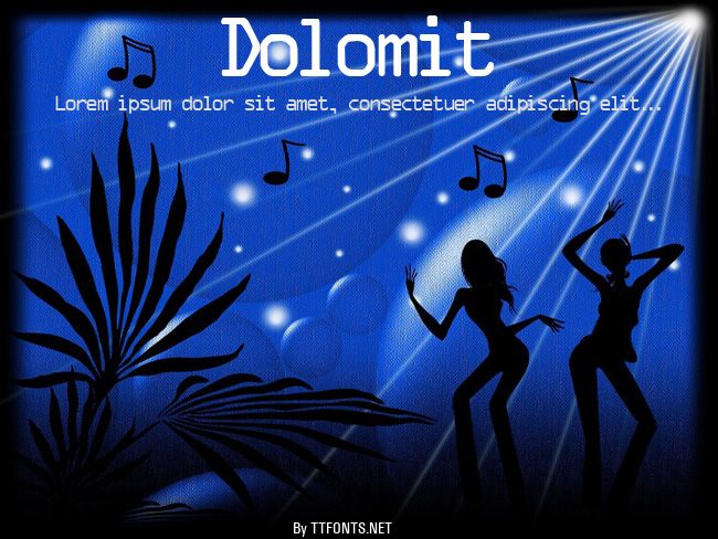 Dolomit example