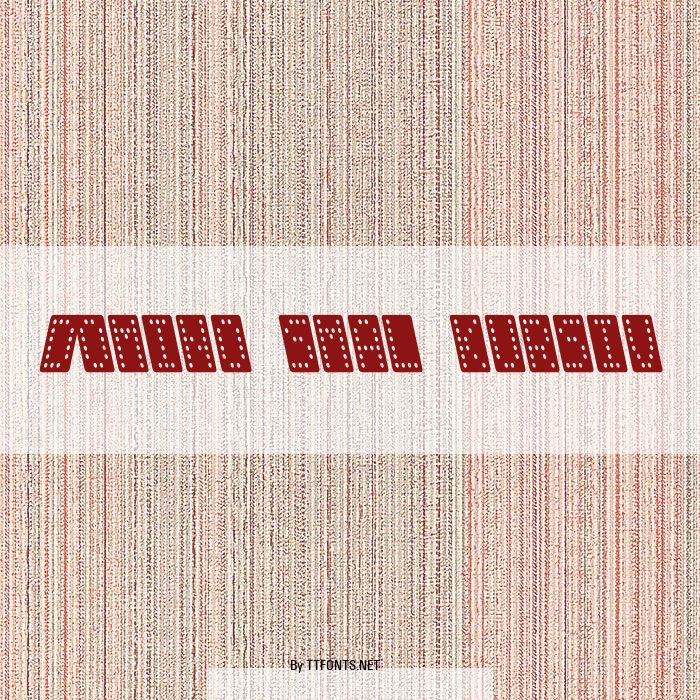 Domino smal kursiv example