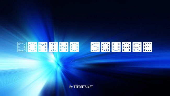 Domino square example