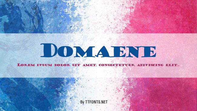 Domaene example