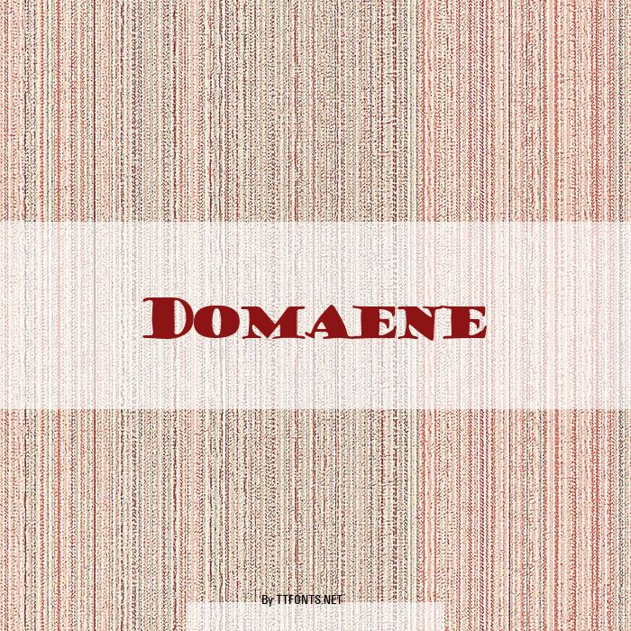 Domaene example