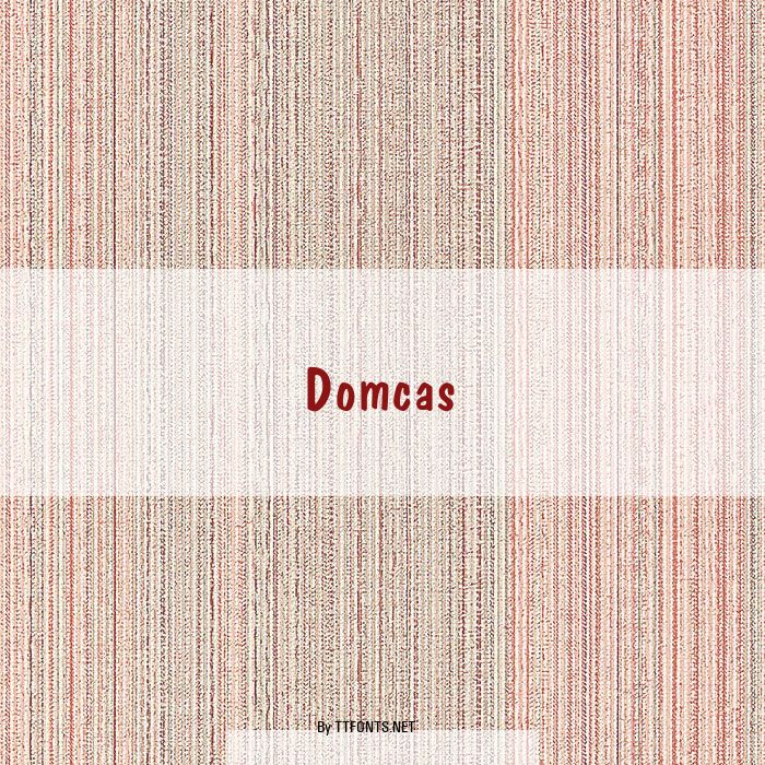 Domcas example