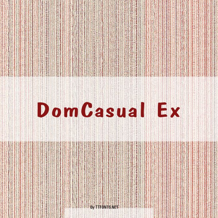 DomCasual Ex example