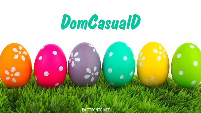 DomCasualD example