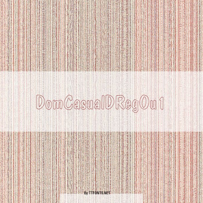DomCasualDRegOu1 example