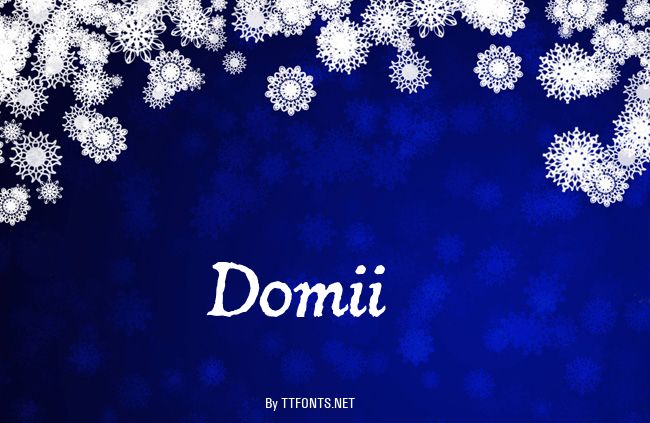 Domii___ example