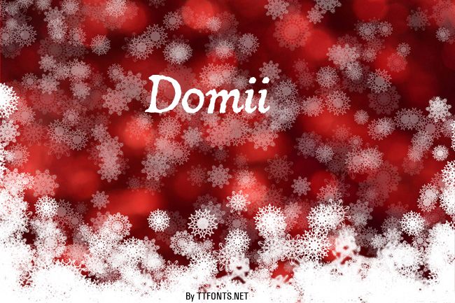 Domii___ example