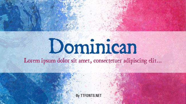 Dominican example