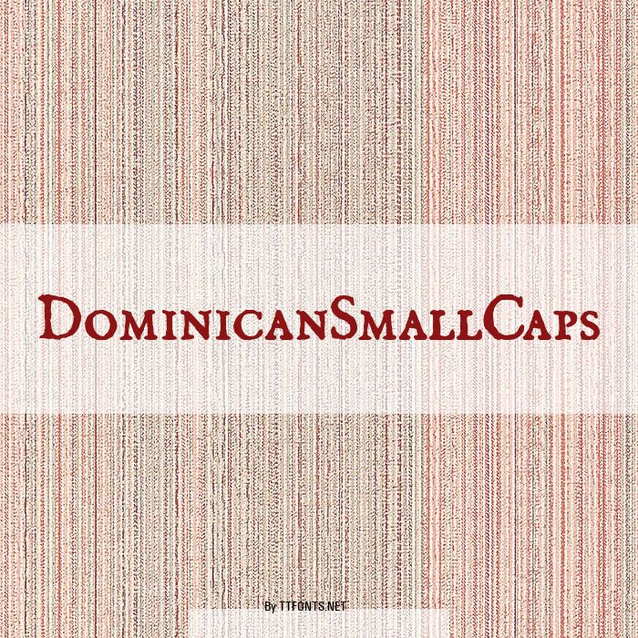 DominicanSmallCaps example