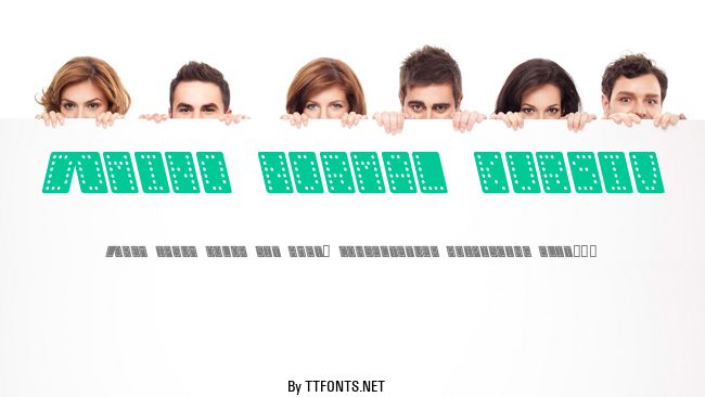 Domino normal kursiv example