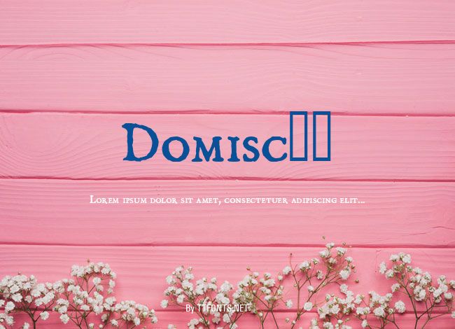 Domisc__ example