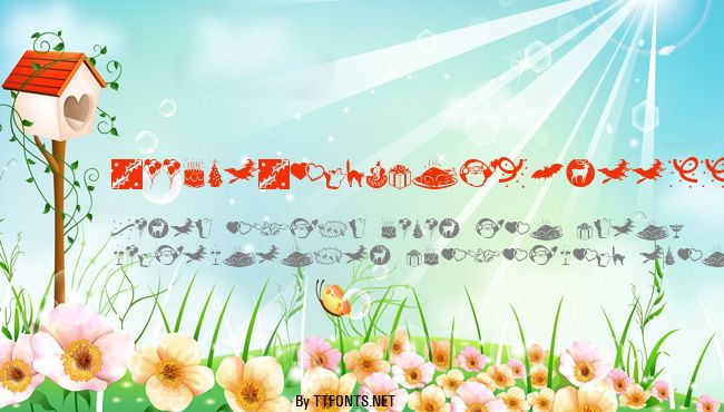 DoodleDingbatsThreeSSK example