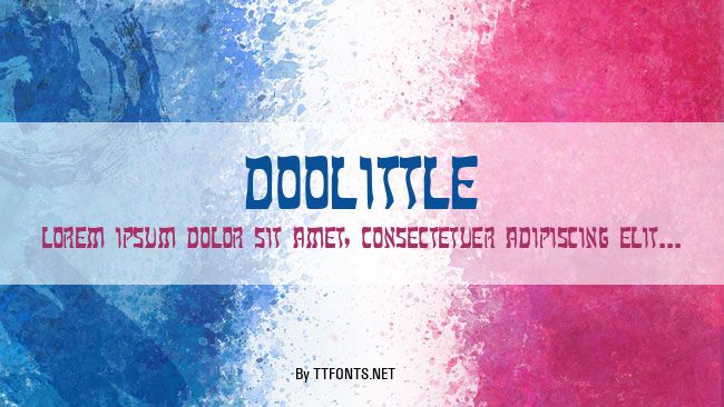 Doolittle example