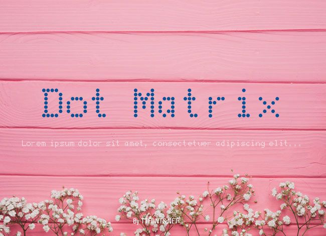 Dot Matrix example
