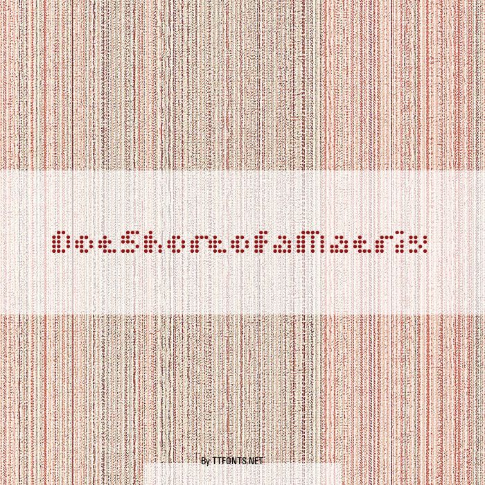 DotShortofaMatrix example