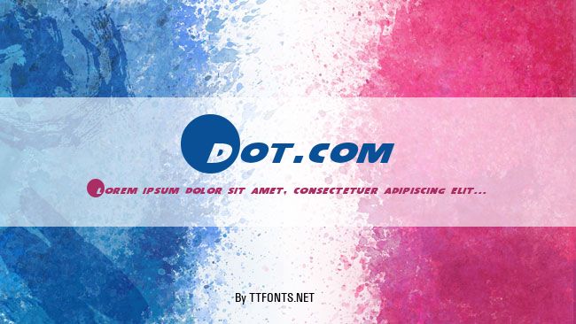 Dot.com example