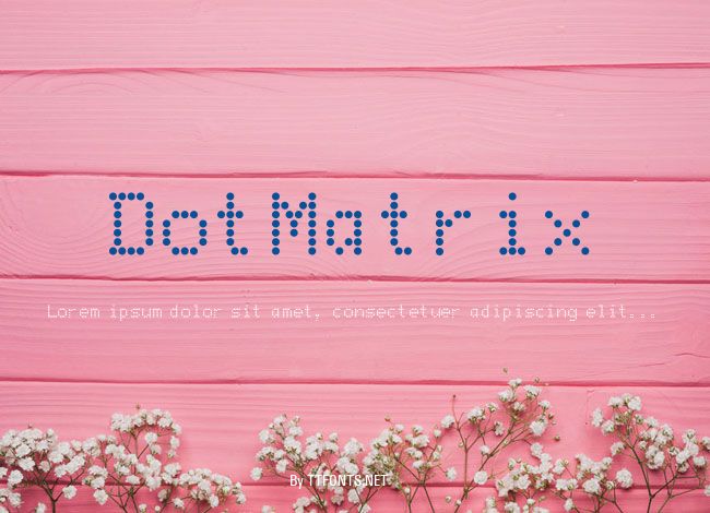 DotMatrix example