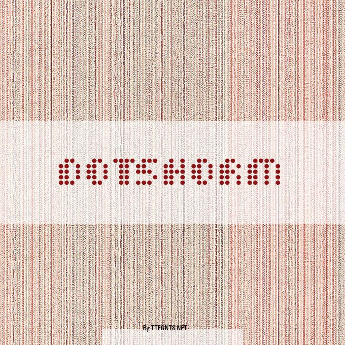 DOTSHORM example