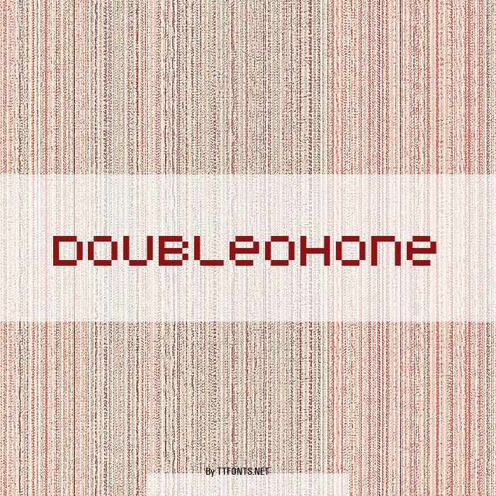 DoubleOhOne example