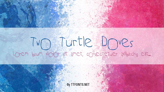Two Turtle Doves example