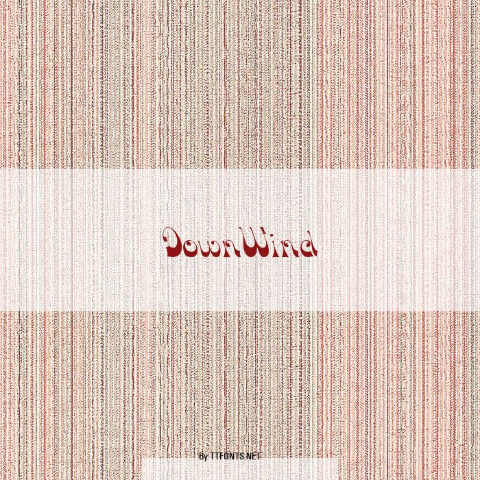DownWind example