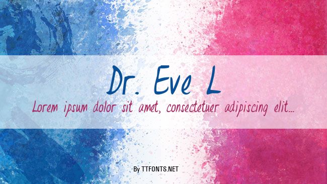 Dr. Eve L example