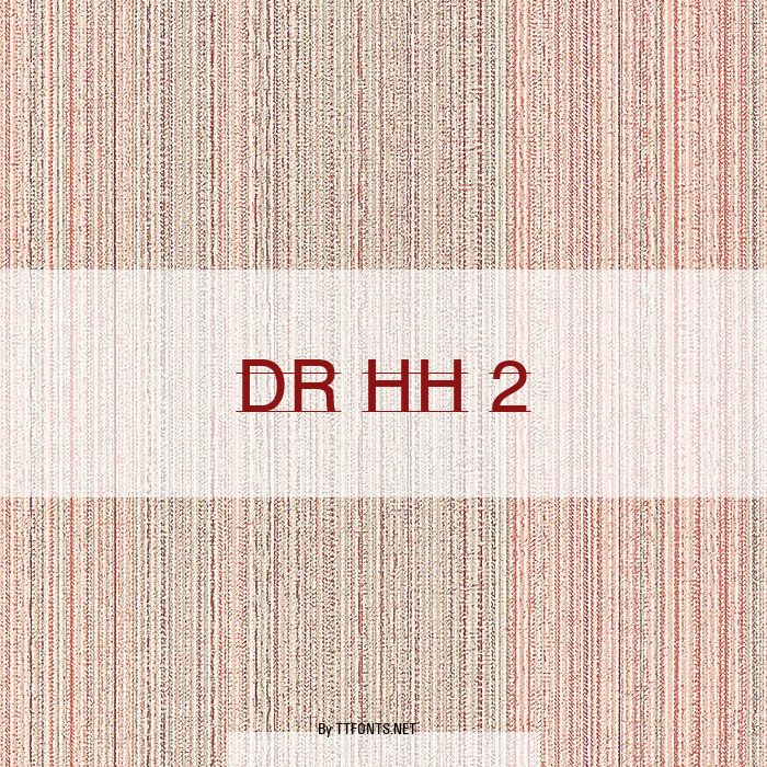 DR HH 2 example