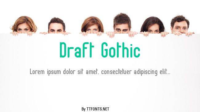Draft Gothic example