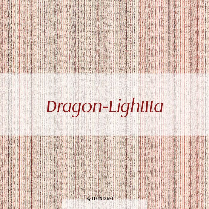 Dragon-LightIta example