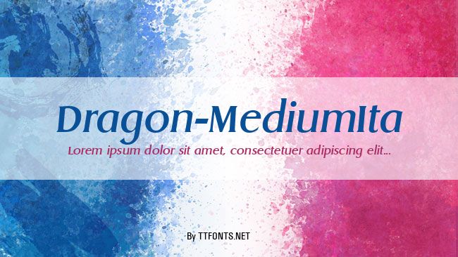 Dragon-MediumIta example