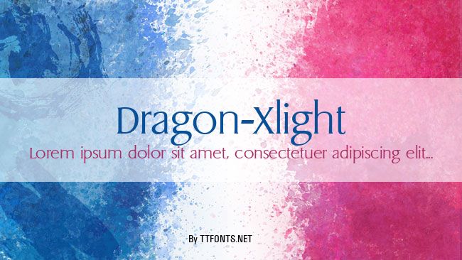 Dragon-Xlight example
