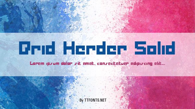 Drid Herder Solid example