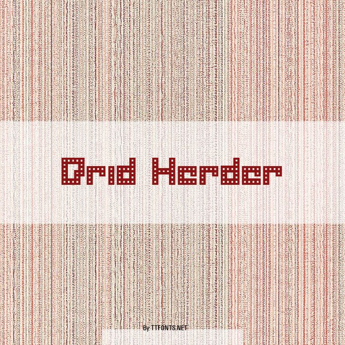 Drid Herder example