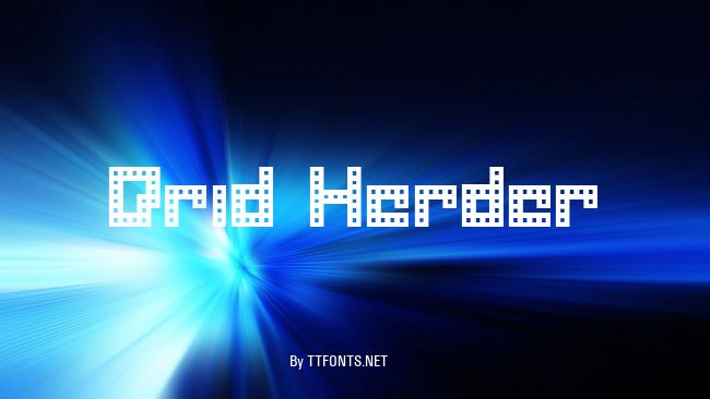 Drid Herder example