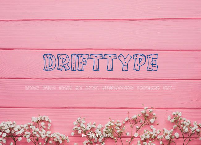 DriftType example