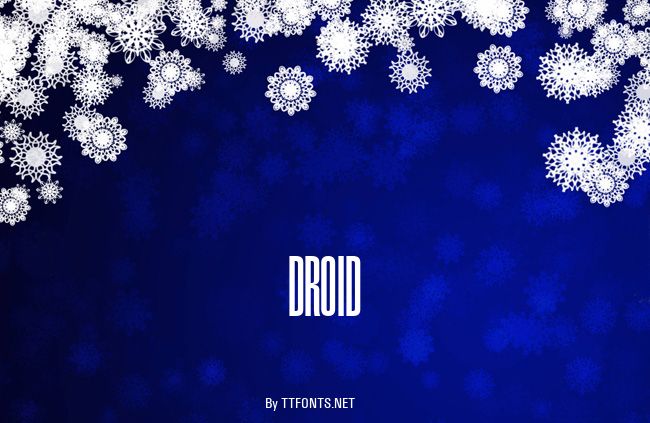 Droid example