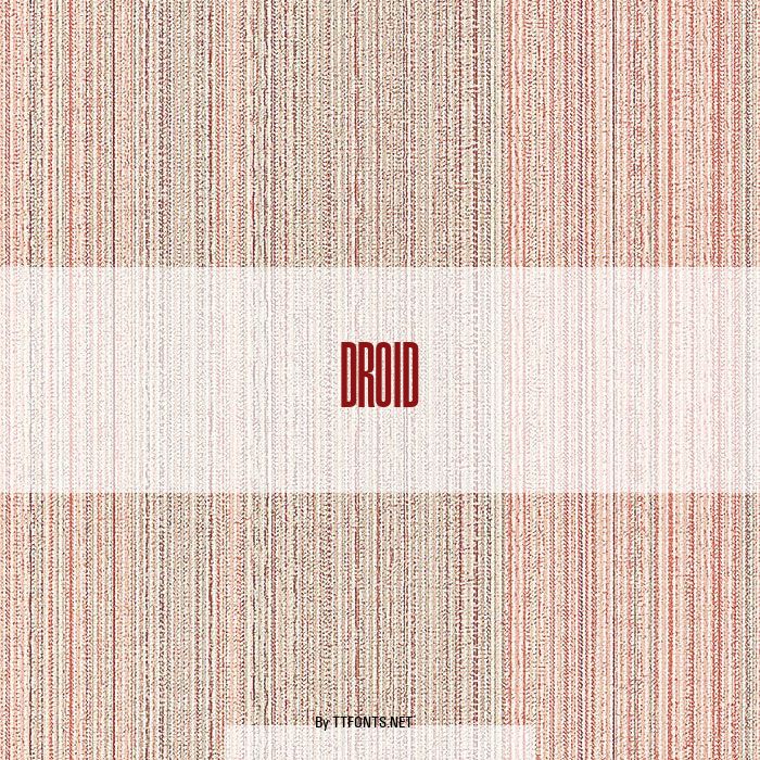 Droid example