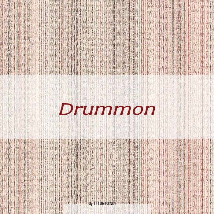 Drummon example