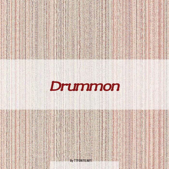 Drummon example