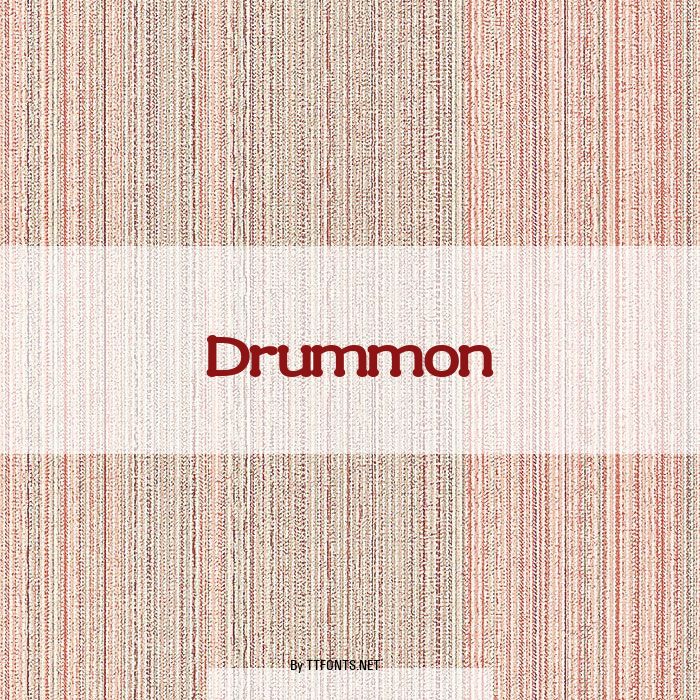 Drummon example