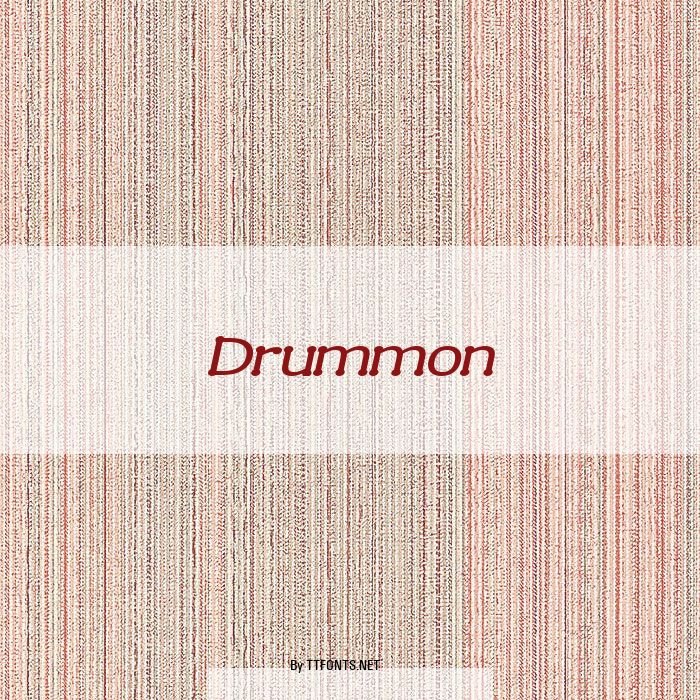 Drummon example