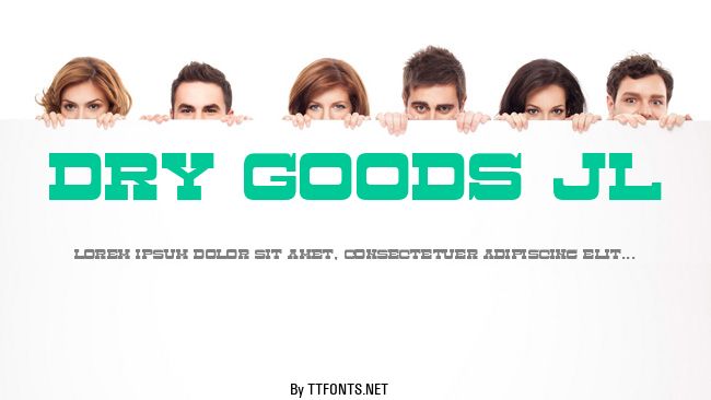 Dry Goods JL example