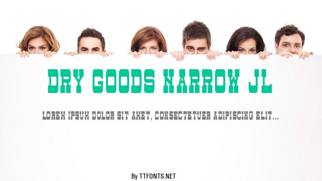 Dry Goods Narrow JL example