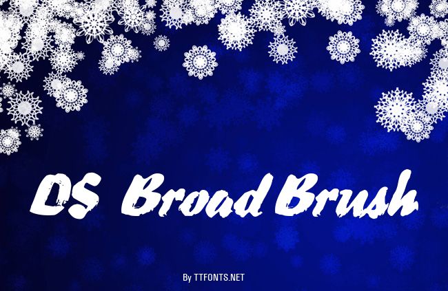 DS BroadBrush example