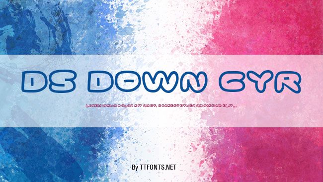 DS Down Cyr example